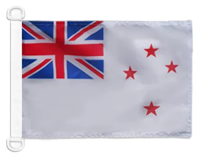 Bootflagge Neuseeland 45x30 cm mit Ringen
