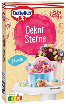 Produktbild von Oetker Dekor Sterne 0,06 Kg