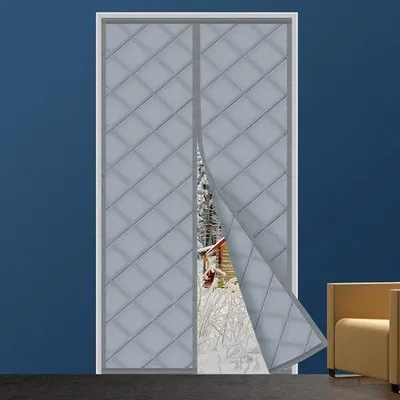 Obrázok produktu pre Izolovaná magnetotermická vstupná brána 90 x 200 cm – odolná proti vetru a hluku