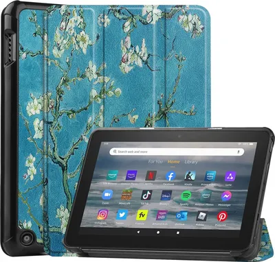 Obrázek produktu pro Pouzdro pro Amazon Fire 7 2022 12 Generation 7" Smart Cover Case s funkcí stojánku a automatického uspání/probuzení