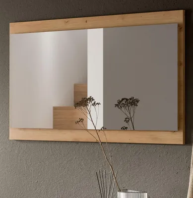Produktbild von Garderobenspiegel "Borga" in Artisan Eiche Wandspiegel 110 x 60 cm