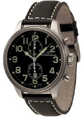 Produktbild von Zeno-Watch - Armbanduhr - Herren - OS Pilot Chrono Bicompax - 8557BVD-a1