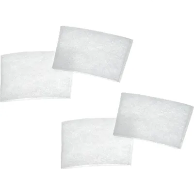 Produktbild von vhbw Set 4x Schutzvlies kompatibel mit Dirt Devil Centrino Cleancontrol M2013-8, M2881, M2013-9, M2881-1, M2881-0 Staubsauger - Schutzfilter Weiß