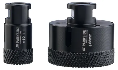 Produktbild von PARKSIDE PERFORMANCE® Diamant-Bohrkronen (Bohrkronen ø 30, 68 mm)