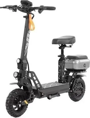 Obrázek produktu pro Elektrický skútr HECHT 5201 BLACK – výkon 1000 W, 48 V, dojezd 50 km