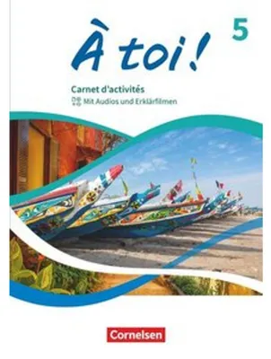 Produktbild von À toi Band 5 - Ausgabe 2022 - Carnet d'activités - Mit Audios und Erklärfilmen