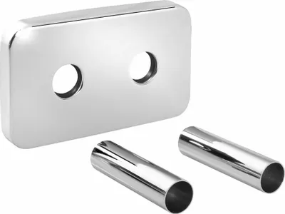 Image de Bruckner Wicher - Rosace de recouvrement pour raccord central 50 mm, chromé 600.315.1