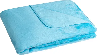 Obrázek produktu pro Přikrývka Korall micro - Modrá - 100x150