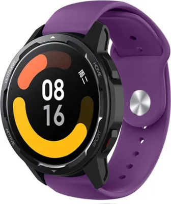 Produktbild von Strap-it Xiaomi Watch S1 Sportarmband (Lila)