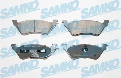 Produktbild von SAMKO Bremsbeläge Satz Hinten Bremsklötze für JEEP CHEROKEE (KJ) 5SP912