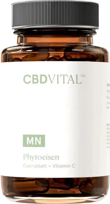Produktbild von Phytoeisen Kapseln | 14 mg, pflanzlich | 60 Kapseln