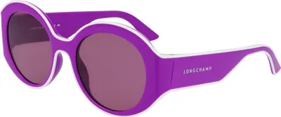 Image de LONGCHAMP LO758S 500 PURPLE 53/20/140 FEMALE Lunettes de soleil