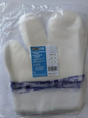 Produktbild von Einweghandschuhe für CleanHands Kit, 3-Fingerling 100 Stück