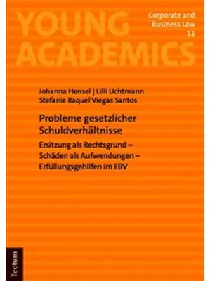 Produktbild von Probleme gesetzlicher Schuldverhältnisse