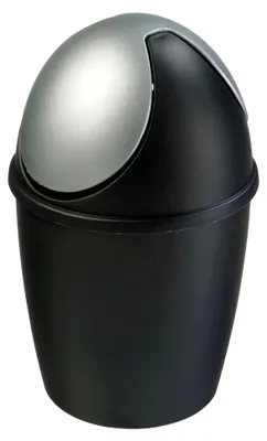 Produktbild von Sunware Tiglio Tischmülleimer mit Deckel 1,5 Liter - 15x22cm - Kleiner Tischabfalleimer Mini Mülleimer