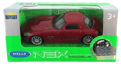 Produktbild von MERCEDES-BENZ SLS AMG Modellauto WELLY 1:43