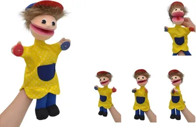 Produktbild von Handpuppe Silbino für Sprachtherapie