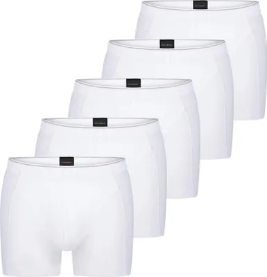 Produktbild von Schiesser 5er Pack 95/5 Originals Organic Baumwolle Retro Short / Pant Körpernaher Schnitt, Mit angenehm weichem, innen liegenden Komfortbund, Elastische Single-Jersey-Qualität