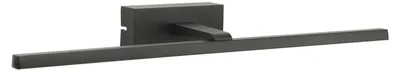 Produktbild von Wandlampe LED Aluminium B: 59.5 cm Schwarz länglich 3000 K warmweiß 430 lm Wandleuchte