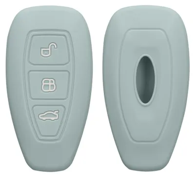 Produktbild von kwmobile Schlüsselhülle für Ford 3-Tasten Autoschlüssel Keyless Go Hülle - Autoschlüssel Schlüssel Hülle aus Silikon - Schlüsselschutz Gehäuse in Cool