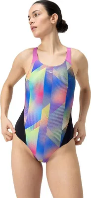 Immagine prodotto di Costume da bagno Speedo Allover Digital Recordbreaker Multicolore UK 38 Donna Multicolore UK 38