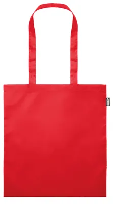 Produktbild von Einkaufstasche Tokyo aus recyceltem Polyester mit langen, verstärkten Griffen
