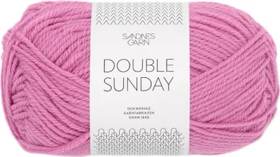 Produktbild von Sandnes Double Sunday 50g 4626 shocking pink