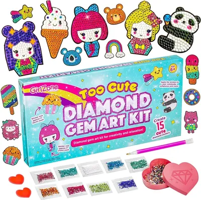 Immagine prodotto di GirlZone Artist Set con gioielli di diamanti
