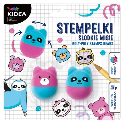 Obrázek produktu pro Kidea Stempelki Wańka Wstańka Misie