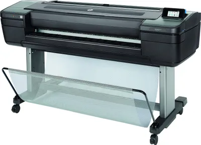 Productafbeelding van HP DesignJet Z9+dr PostScript - Grootformaatprinter - 1118 mm (44") - Kleur - Inkjet - Rol (111,8 cm) - 2400 x 1200 dpi - Tot 73,9 m²/uur (zwart-wit) / Tot 73,9 m²/uur (kleur) - Capaciteit: 2 rollen - Gigabit LAN, USB-poort - Snijder