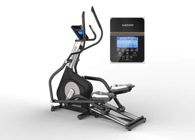 Produktbild von Ellipsentrainer ET60A, 9 kg Schwungmasse, Magnetbremse, 32 Widerstandsstufen, Steigungseinstellung, LCD, Bluetooth