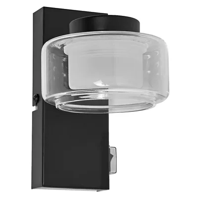 Zdjęcie produktu dla Lampa cienna i sufitowa LEDVANCE ORBIS Flame z diodami LED, czarna, 5,5 W, 350 lm, 3000/4000 K, temperatura barwowa regulowana za pomoc przecznika ciennego (chodna biel/ciepa biel), stopie ochrony IP44 przed ciaami obcymi i bryzgami wody