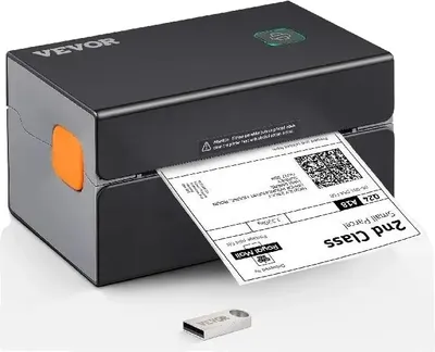 Image de Imprimante d'étiquettes thermique, portable, connexion Bluetooth, 300dpi Bluetooth