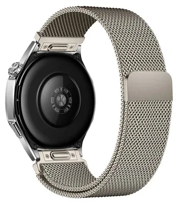 Image de Bracelet Milanese - Montre 3/3 Pro - 22 mm - Acier inoxydable - Fermeture magnétique - Titane