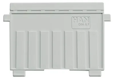Produktbild von HAN Stützplatte 9027-11 DIN A7 quer Polystyrol lichtgrau