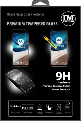 Obrázok produktu pre 3X ochranné sklo 9H kompatibilné s ochranným sklom na obrazovku Motorola Moto G42