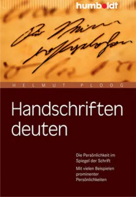 Obrázek produktu pro Handschriften deuten