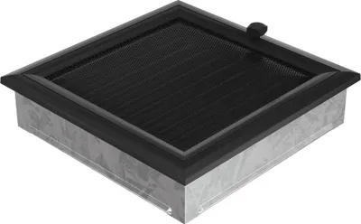 Obrázek produktu pro Mřížka 22x22 Oskar černý natíraný se žaluzií