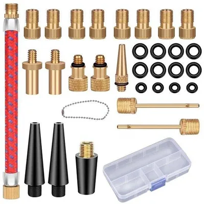 Image de Kit de valves pour pneus de vélo et autres pièces détachées pour vélo