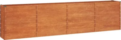 Obrázok produktu pre Vyvýšený záhradný záhon, hrdzavý 320x40x77 cm, cortenová oceľ
