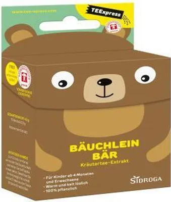 Produktbild von Sidroga Teexpress Bäuchlein Bär 15X0.3 g