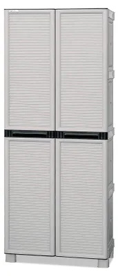 Produktbild von Liège Outdoor-Garderobe, Outdoor-Möbel, Mehrzweck-Wäschegarderobe, 100 %  Italy, Hellgrau, 70 x 39 x 172 cm