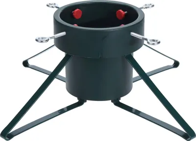 Zdjęcie produktu dla Stojak choinkowy metalowy zielony 2,8 l, 21 cm