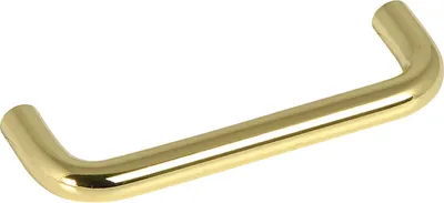 Obrázok produktu pre Rukoväť Sulis ø 10 mm, LA 96 mm, šírka 106 mm, mosadzná oceľ