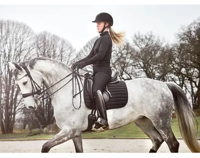 Immagine prodotto di Catago Equestrian Saddle Pad Dressage Hybrid Dressage Saddle Pad Nero