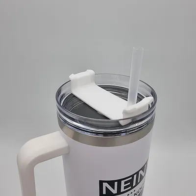 Produktbild von XXL-Thermobecher mit witzigem Spruch, 1,2 l