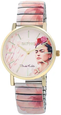 Produktbild von Damenuhr Edelstahl Frida Kahlo Edition Frida Kahlo Edition, Mineralglas