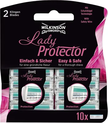 Produktbild von Wilkinson Lady Protector Rasierklingen, 10er Pack