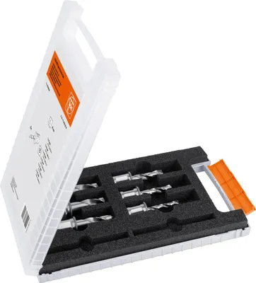 Produktbild von FEIN HSS Spiralbohrer-Set mit 3/4 in Weldon-Aufnahme, 6-tlg.