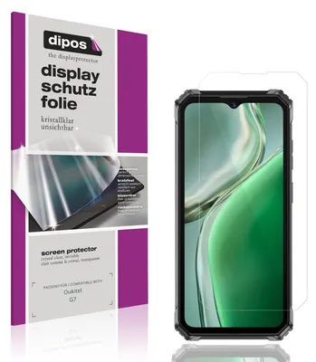 Produktbild von 4x Schutzfolie für Oukitel G7 klar Displayschutzfolie Folie Display Schutz dipos